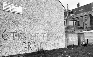 The Troubles in Belfast : Northern Ireland : Personal Photo Projects : Photos : Richard Moore : Photographer